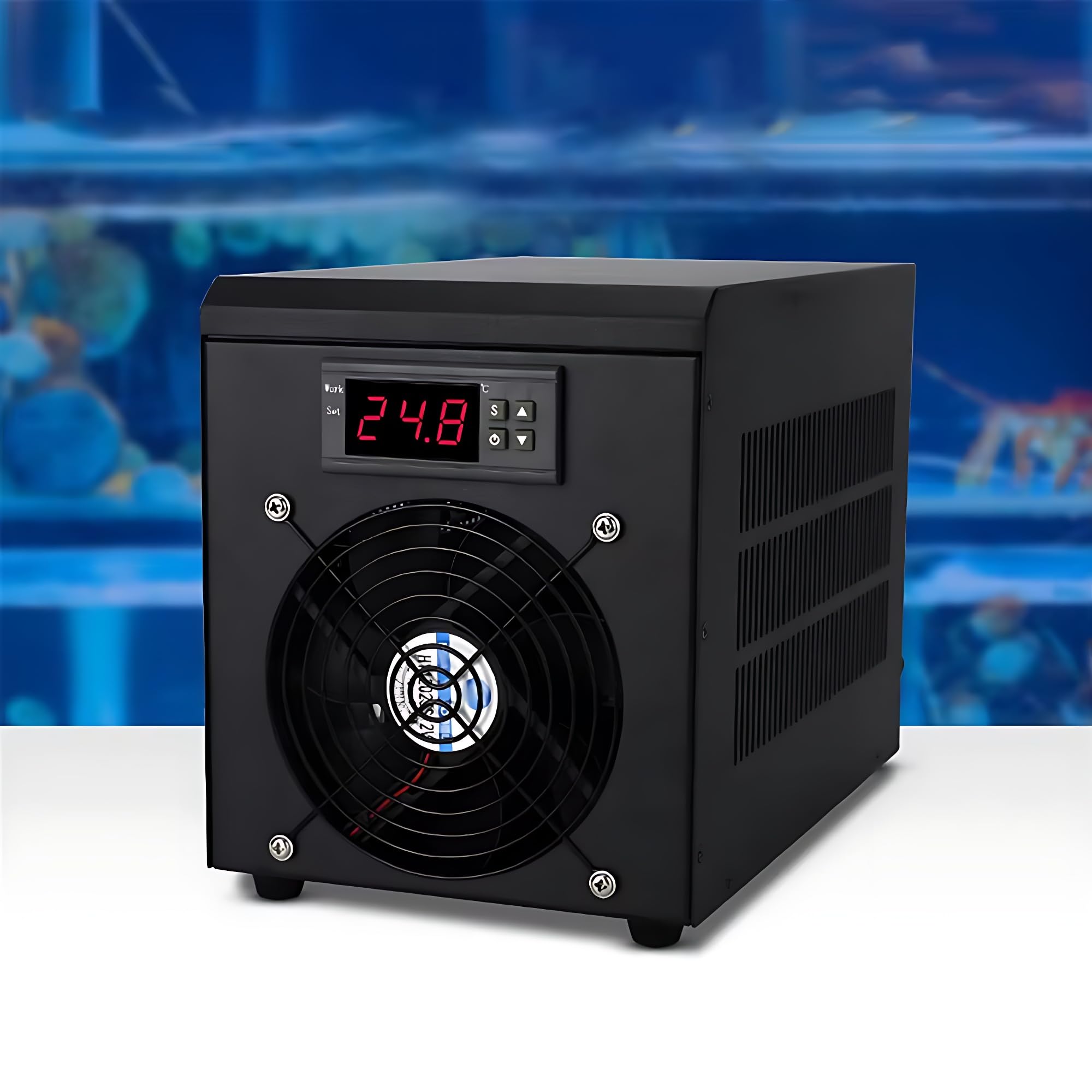 Machine de réfrigération d'aquarium 200W et refroidisseur durable pour bac de 60L