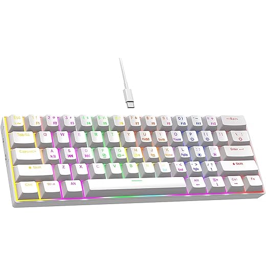Pearl Wired RGB Mechanical Keyboard 61 Keys
