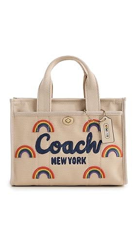 COACH Women's Camo Printed Canvas Cargo Tote 26