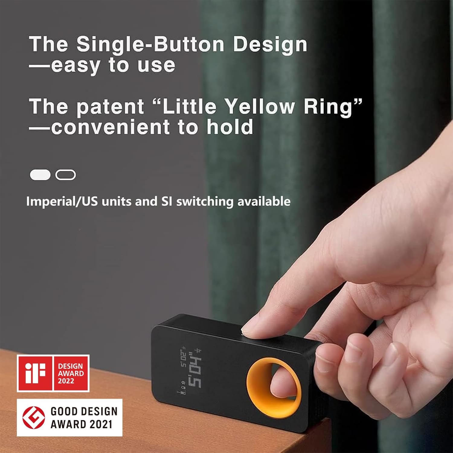 HOTO Cordless Hot Glue Gun with 10 Glue Sticks Bundle with HOTO Laser Measuring Tool