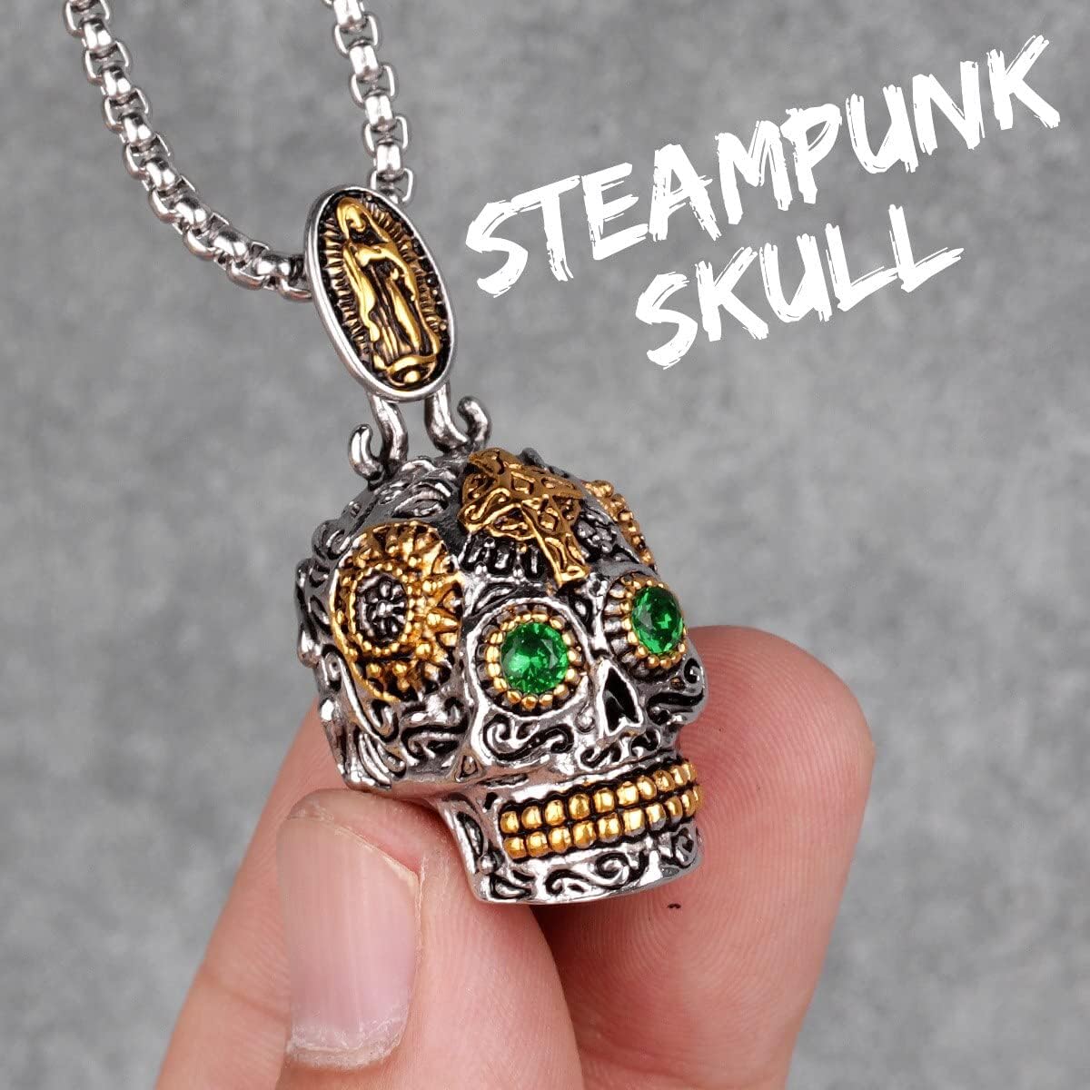 Apollo Talisman Sun God Titanium Steel Men Necklaces Pendants Punk For Boyfriend Male Hip Hop Rock Jewelry Creativity Gift - View #9