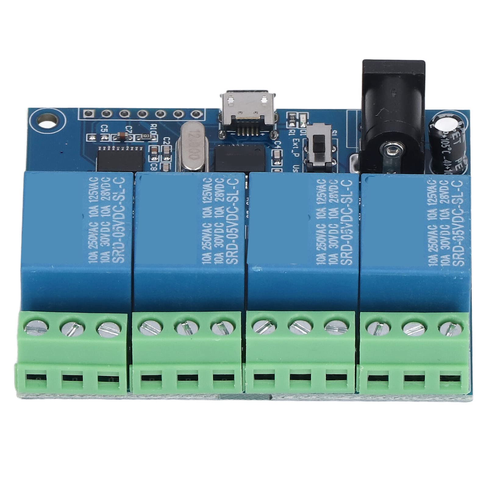 Buy Relay Module, Relay Switch USB Powered 4 Ways LED Indicator 8 Bit