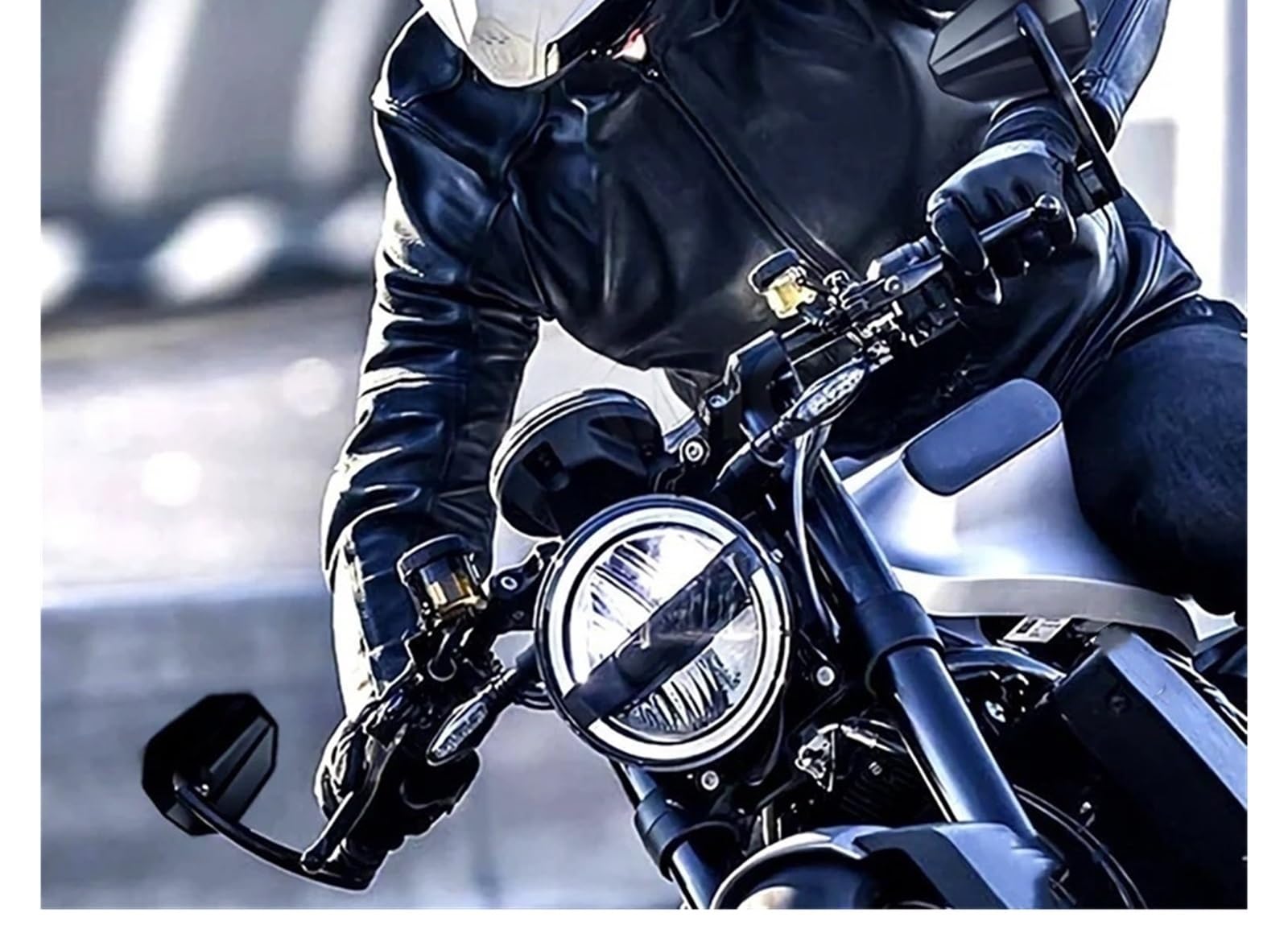Lusterko wsteczne do Motocykla Pasuje Do Yamaha MT-09 MT09 SP 2024 2025 Rączka Motocyklowa Koniec Kierownicy Widok Z Tyłu Lusterko Boczne Aluminiowa Kierownica Lusterka(MT-09)