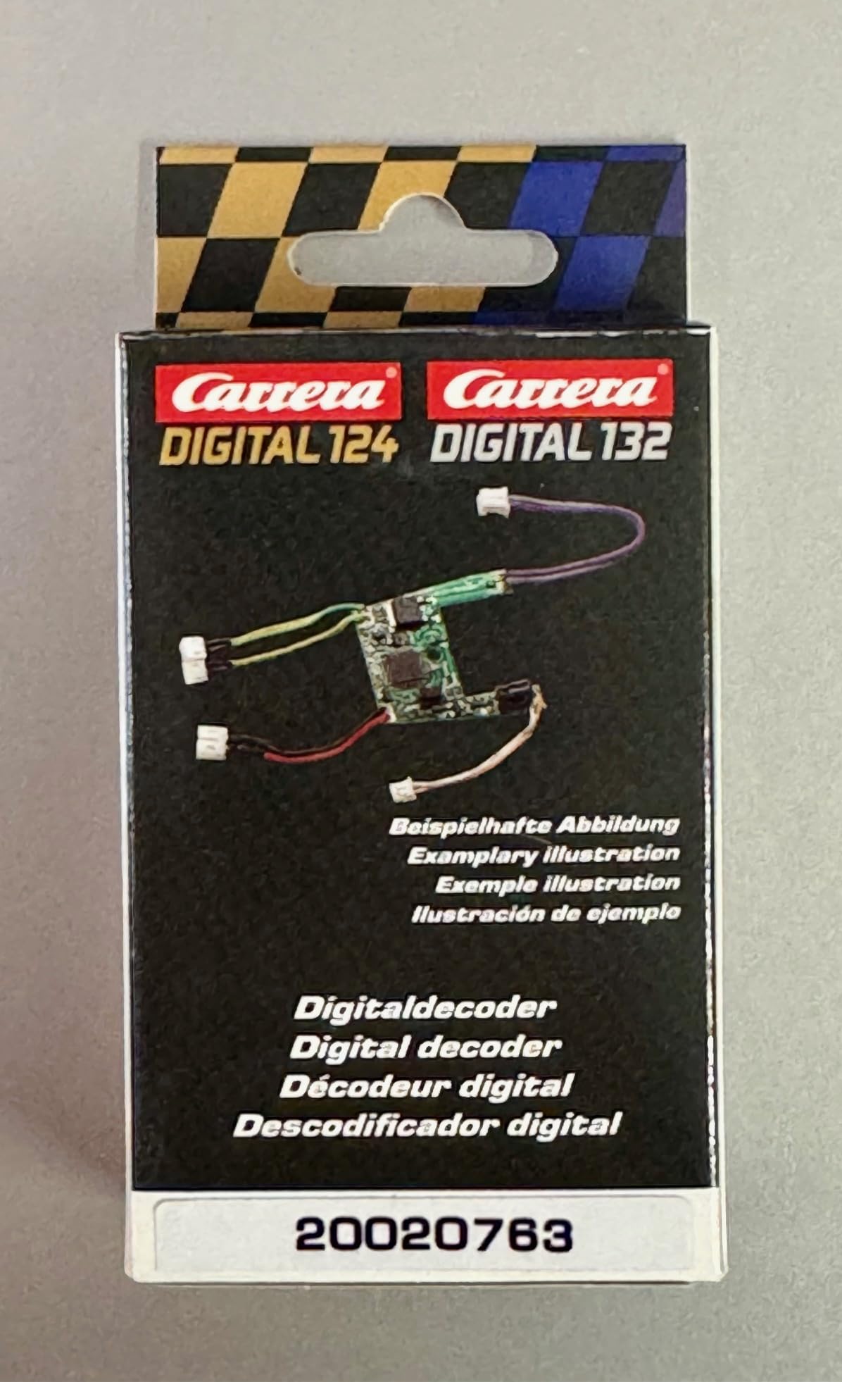 Carrera - 20020763 - Decodificador Digital Exclusiv/Digital 124 (para Coches Excepto Hotrods)