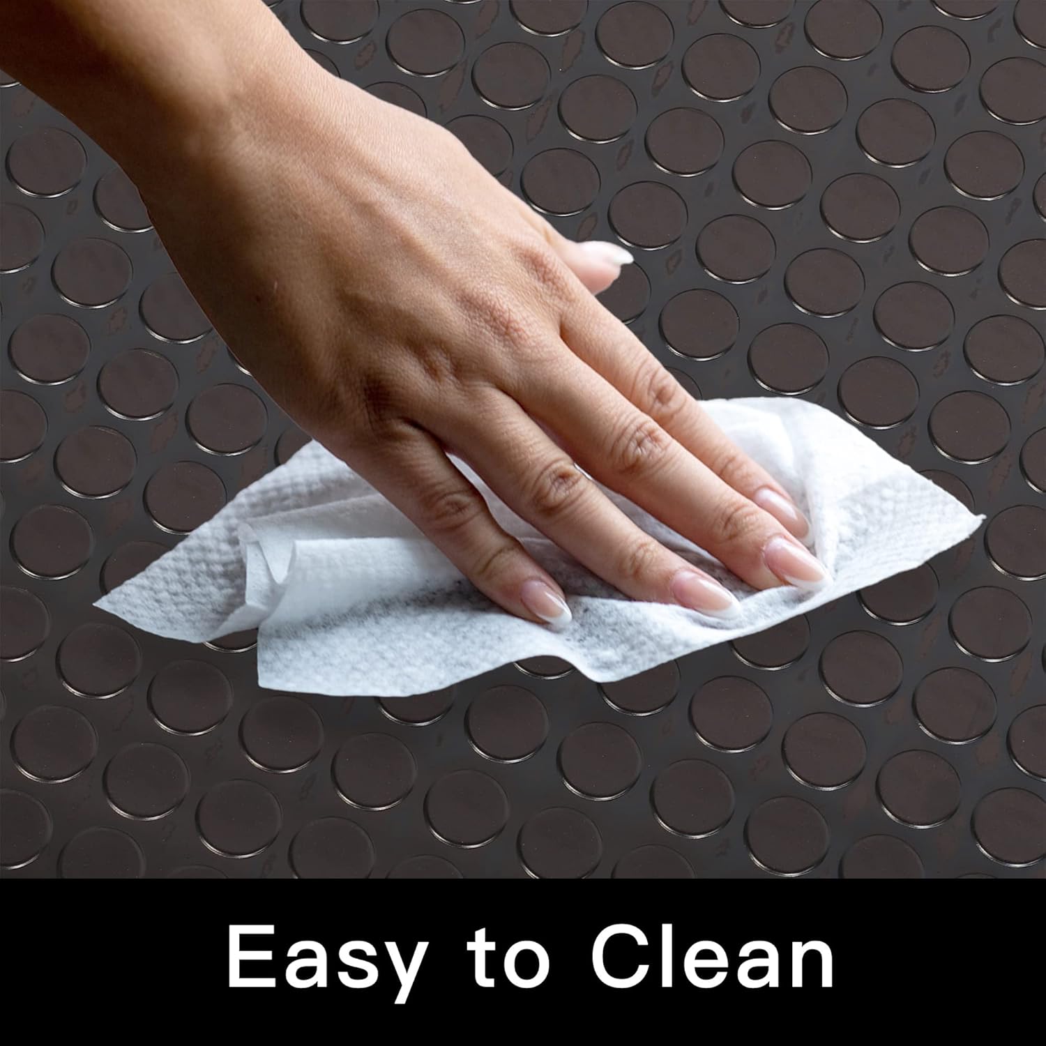 Buy Baoz Garage Floor Rubber Mat 16.4x3.3ft AntiSlip Rubber Floor