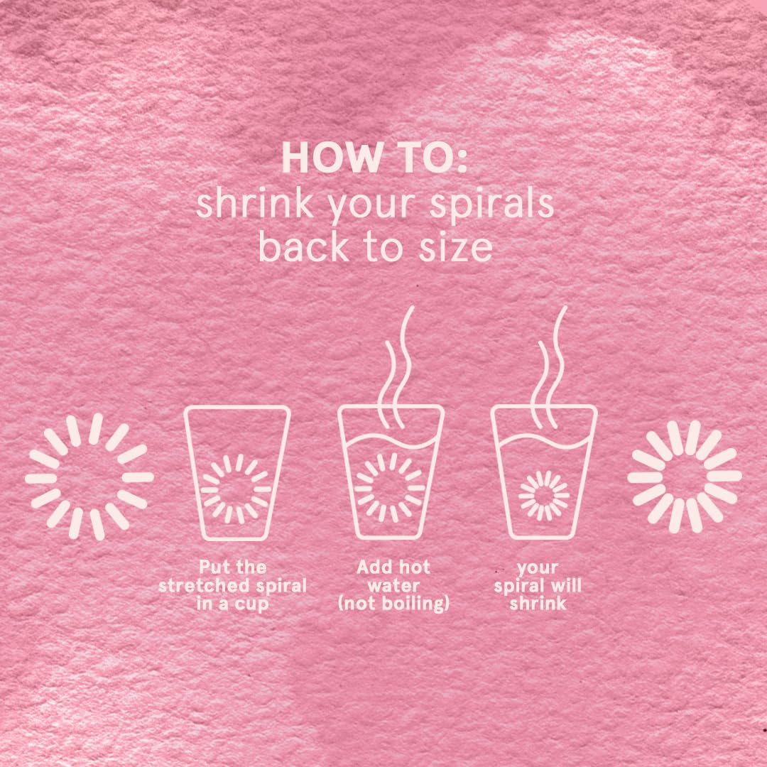 Invisibobble Spiralne Gumki do Włosów, Przezroczyste Extra Care Crystal Clear x3 - Damskie Niemarkowe