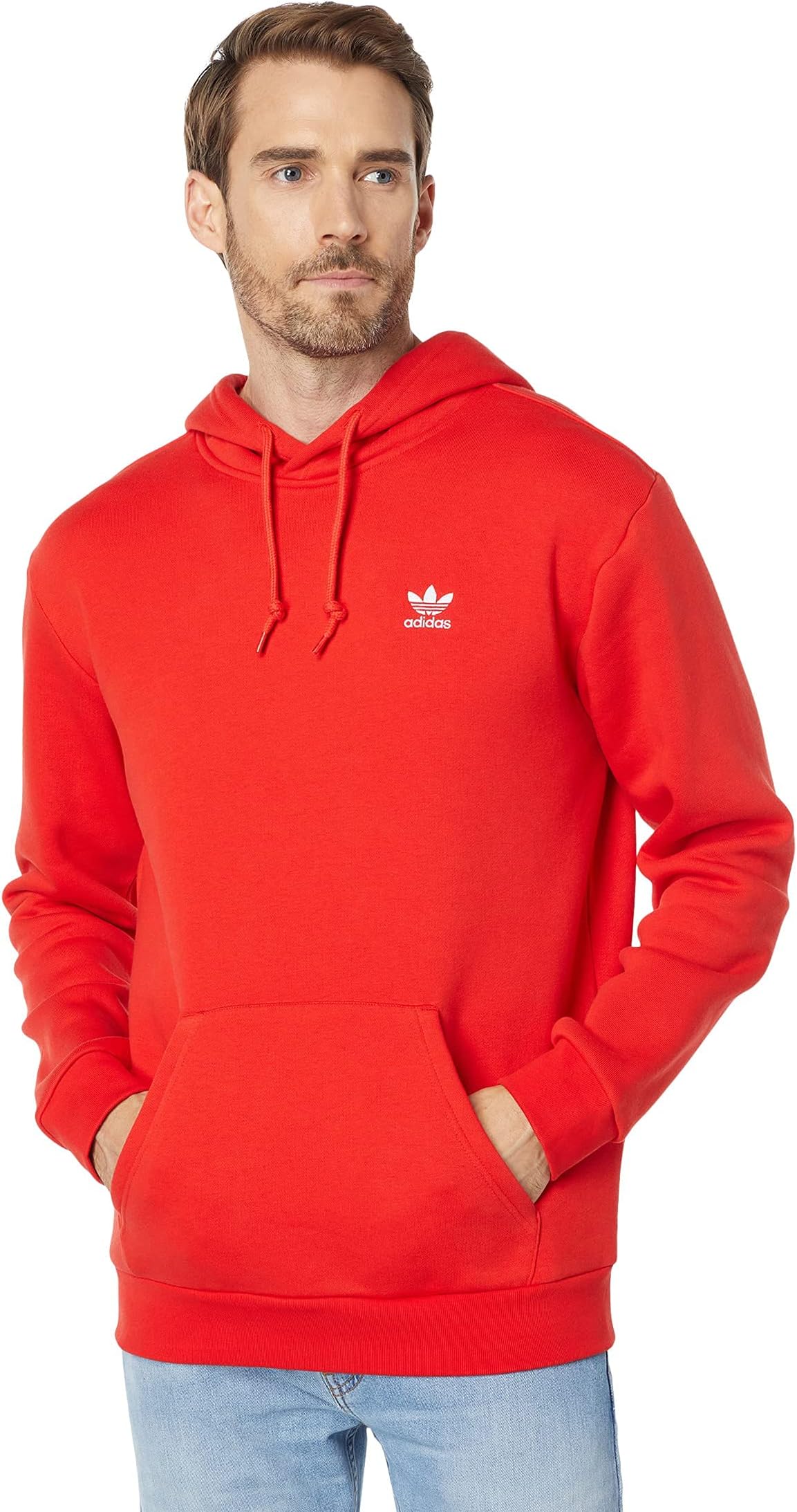 adidas red wings hoodie