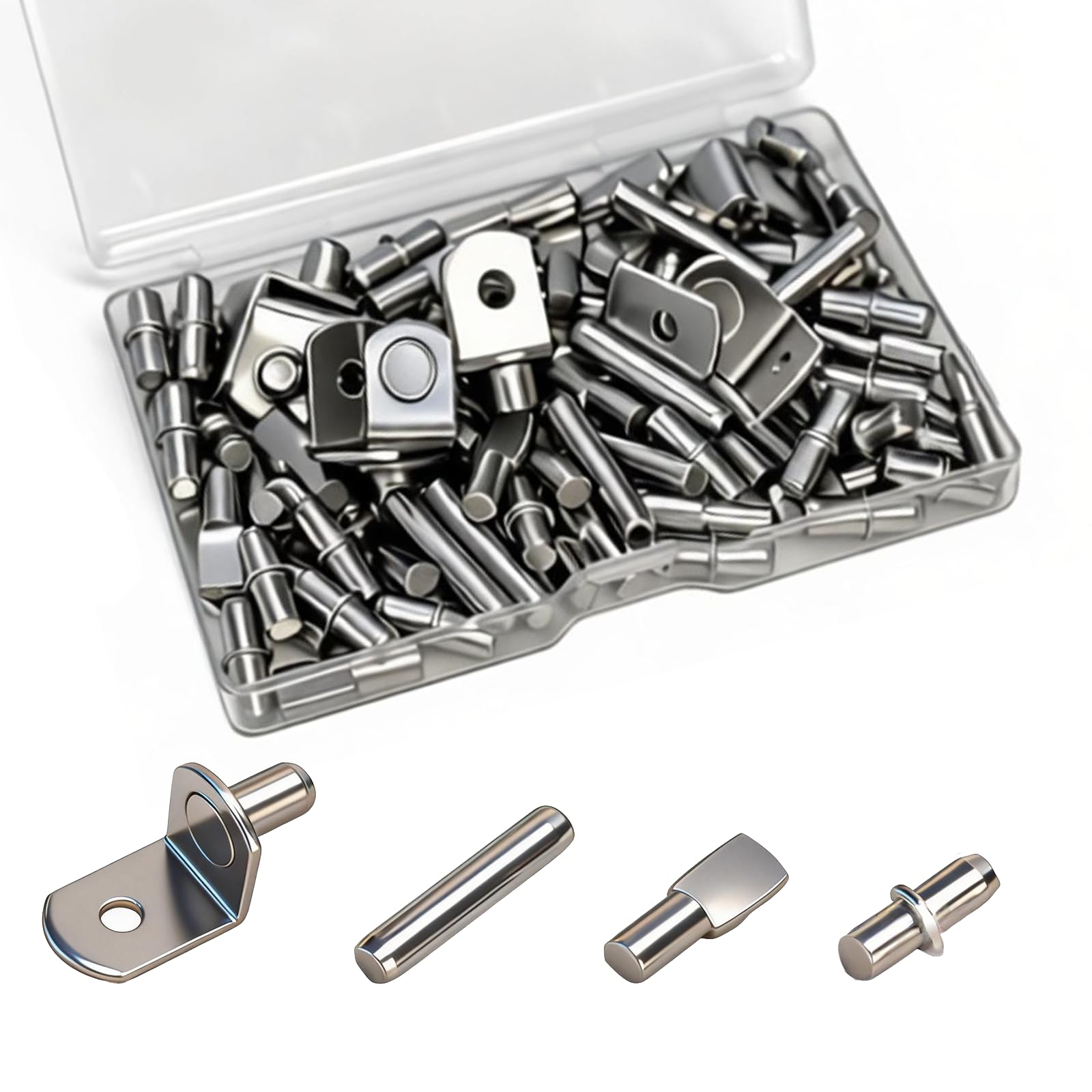 Viemior 104PCS Shelf Pins Kitchen Cabinet - shelf brackets and supports | Mubboo