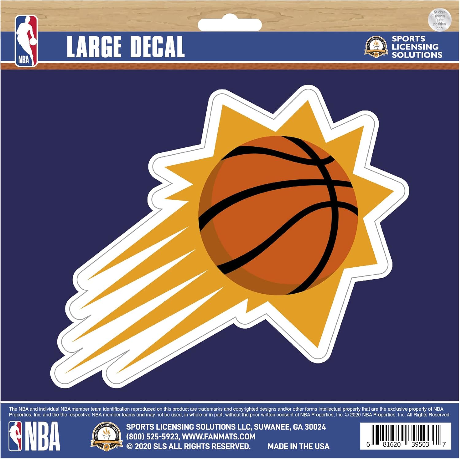 FANMATS NBA Unisex-Adult NBA Large Decal