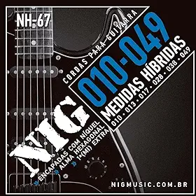 Corda Híbrida Nig Guitarra 010-049 - NH-67