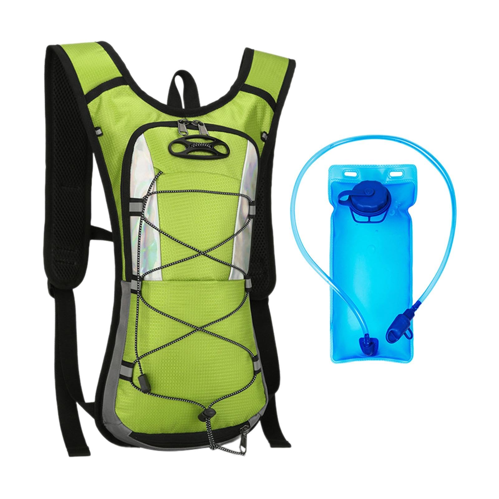 CALANDIS™ Hydration Backpack with 2L Hydration Bladder for Biking Backpacking Climbing Green | Hydration Packs | Hiking Backpacks | & Hiking | Outdoor Sports-image-13