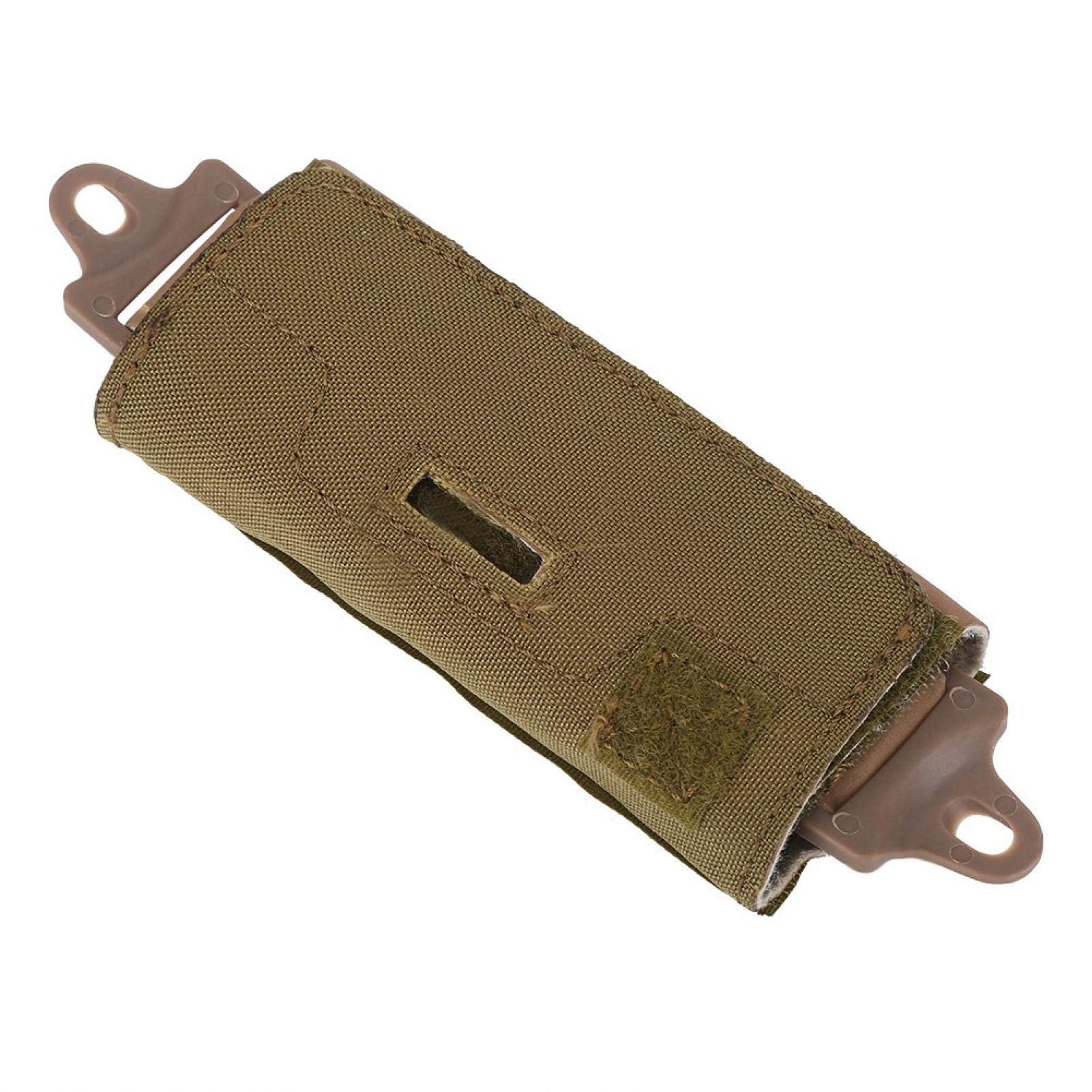 Helmet Accessory Bag, 2Colors Tactical Helmet Balancing Bag Counterweight Pouch with Five Counter Blocks for OPS Core Fast BJ PJ MH