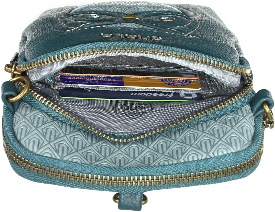 CHALA UNI Cellphone Xbody - Womens RFID Protected Faux Leather Crossbody Bag with Adjustable Strap - Image 6