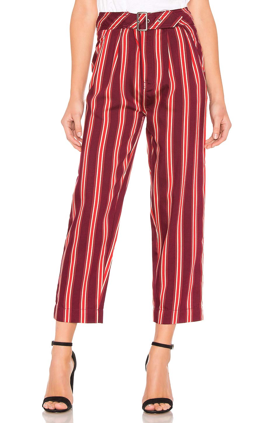 Free People Seemed Like Stripe Pants Mustard