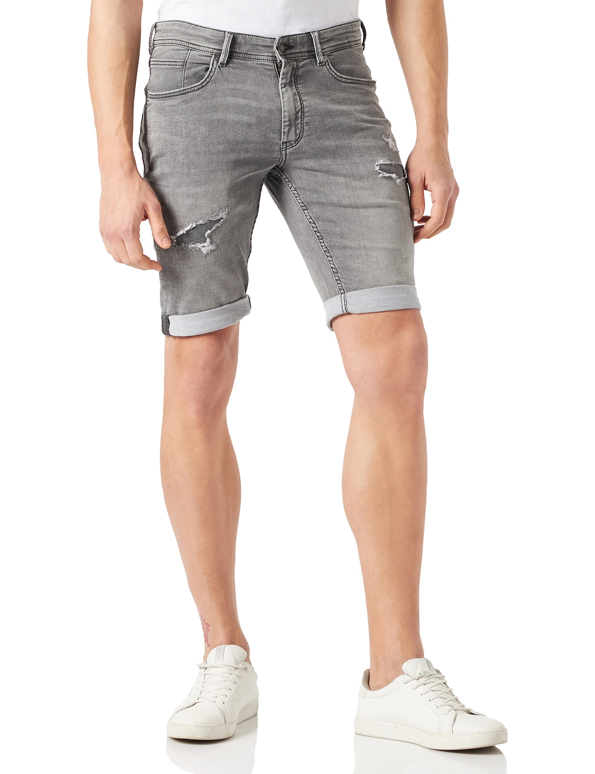 Teddy Smith mens SCOTTY 3 REG SWEAT DENIM Bermuda Shorts