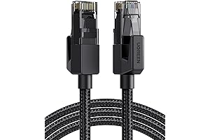 UGREEN Ethernet Cable, Cat 6 Braided Gigabit High-Speed Internet Cable