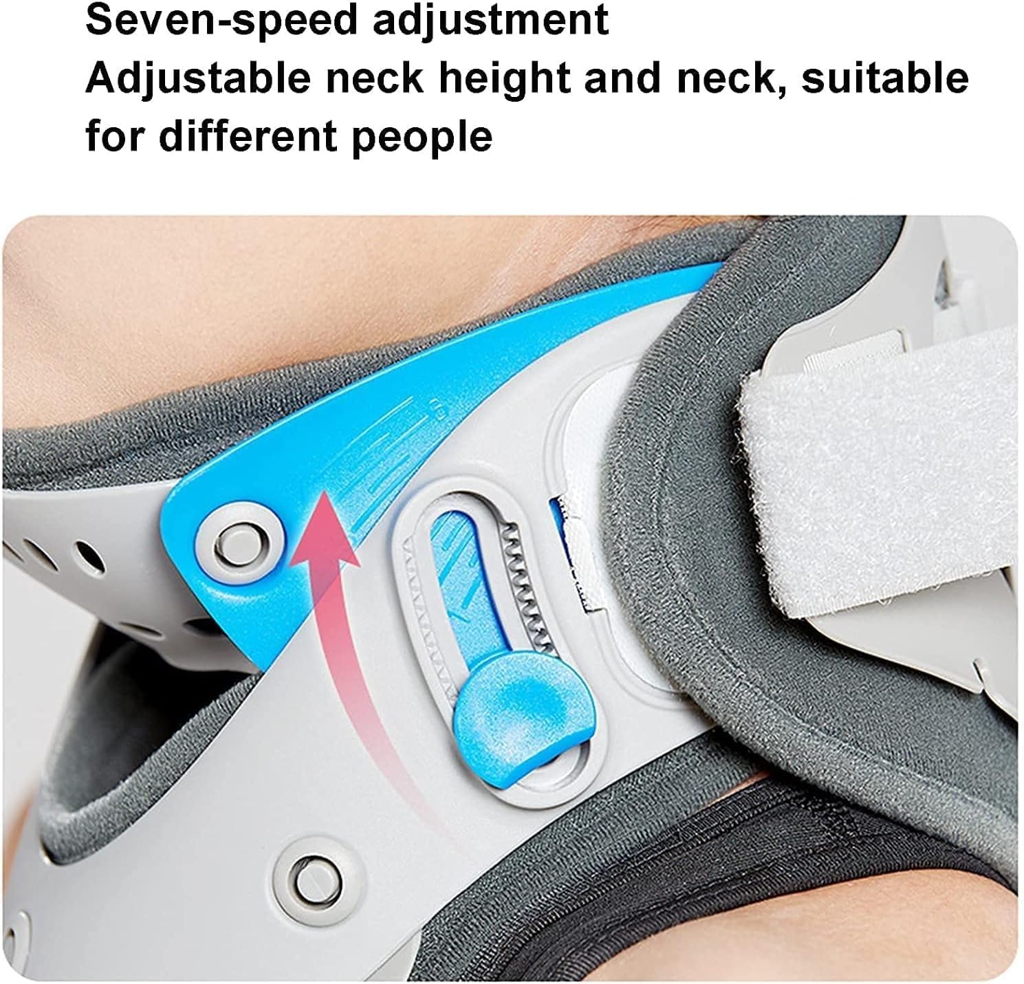 Nackenbandage Neck Brace Collar Adult Neck Brace | Ergonomische Nackenstütze Cervical Fixation Brace | Lindert Nackenschmerzen und Druck auf die Wirbelsäule Zahnspange zur Schmerzlinderung