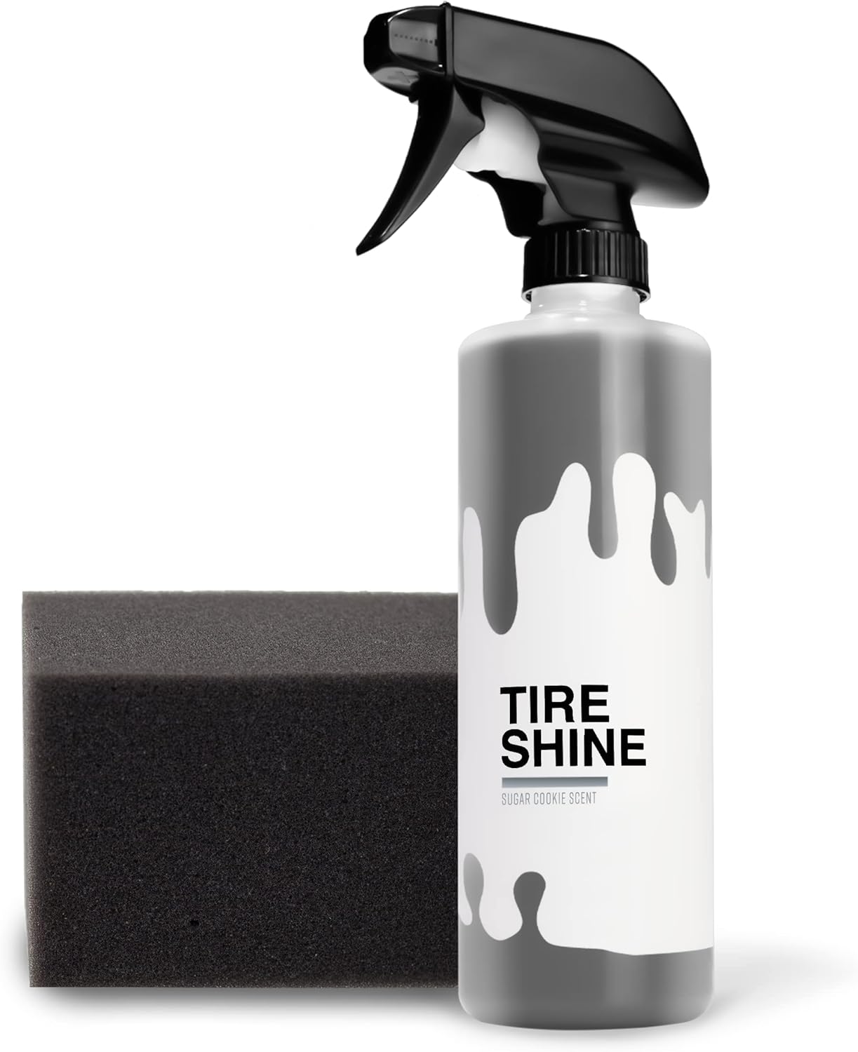 Blending Pros Tire Shine & Applicator (16 fl. oz) Amazon Brand Sling Free Spray