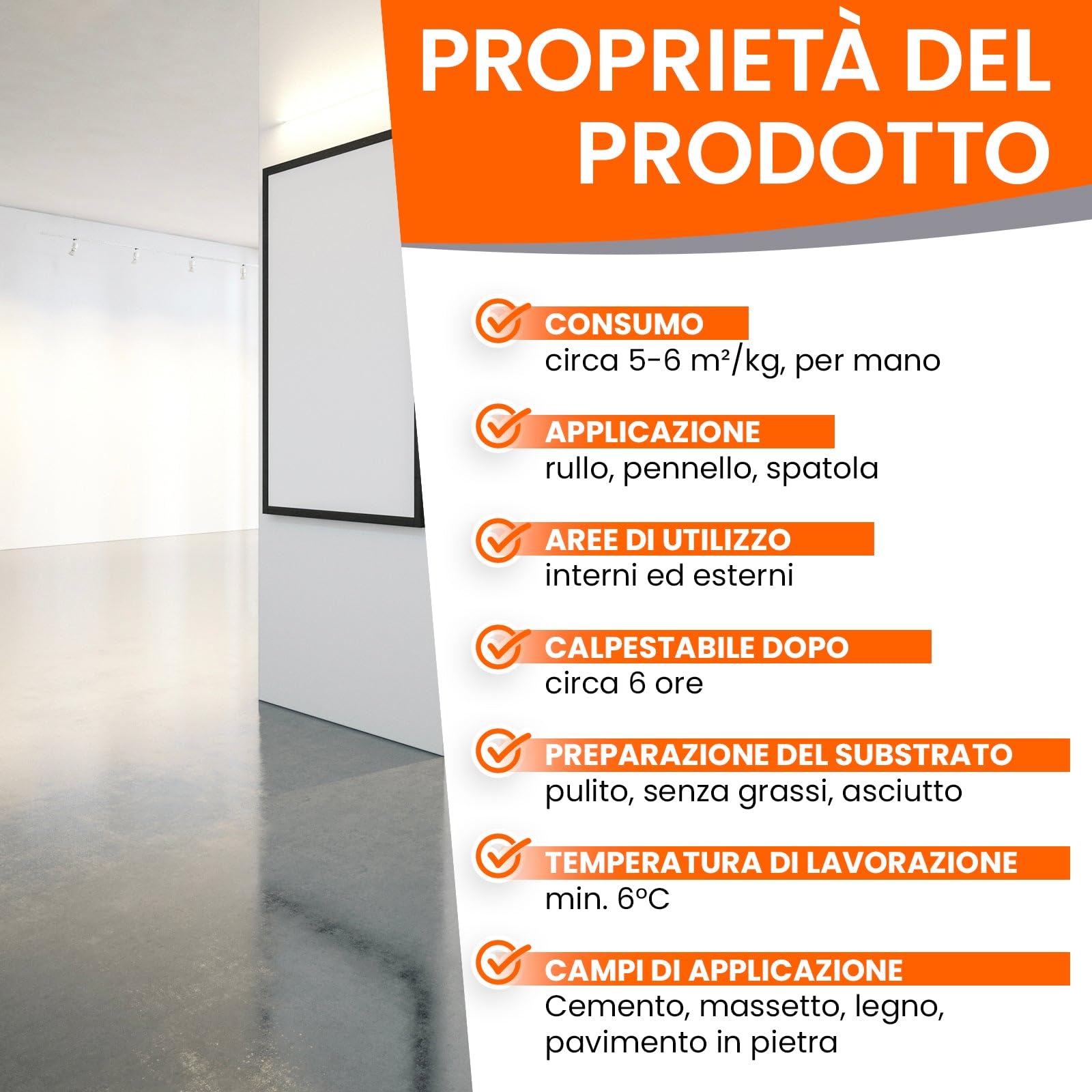 BEKATEQ 1C PU Sigillante 10kg incolore per calcestruzzo, legno, piastrelle, rivestimento epossidico, pavimentazione in pietra interni & esterni - Resistente ai raggi UV, all'acqua e al gelo - BK-635PU