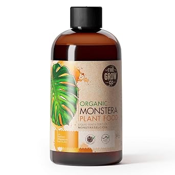 Monstera Plant Food - Organic Liquid Fertilizer for Indoor and Outdoor Monstera Plants - Nutrients for Healthy Tropical Leaves and Steady Growth 8 oz
