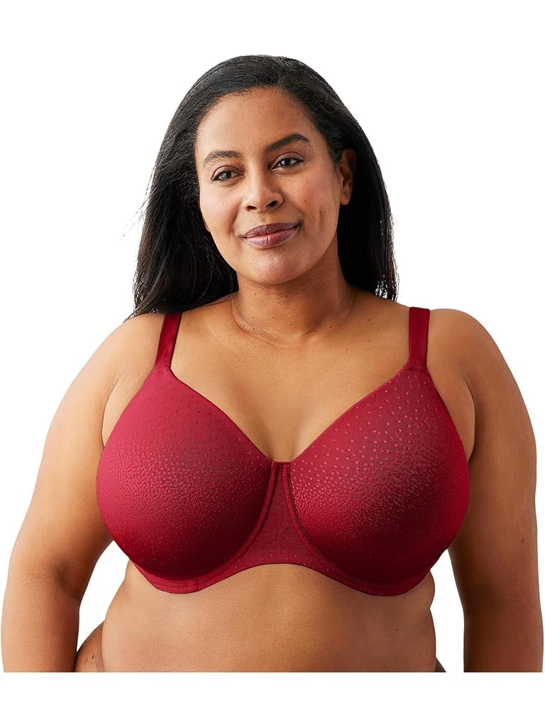 Red Wacoal Back Appeal Full Coverage Seamless Underwire Bra