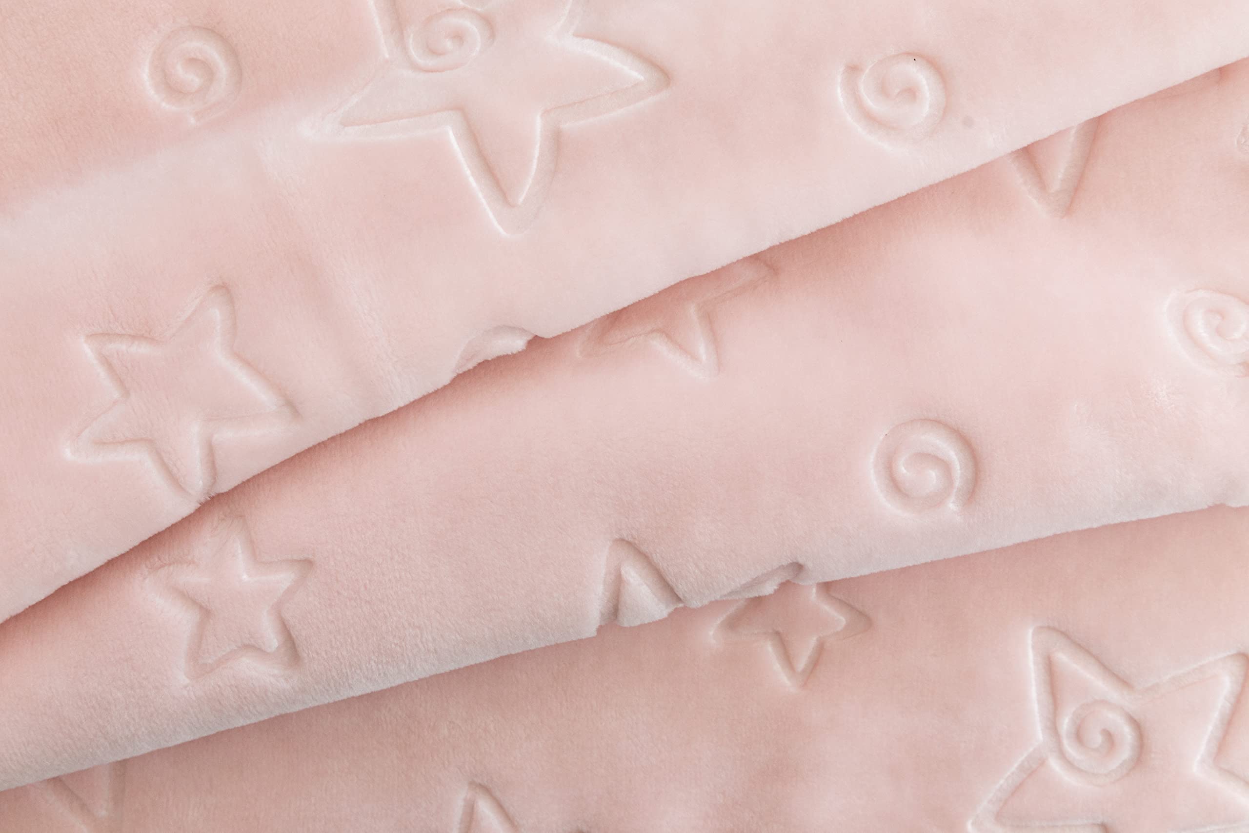 PIELSA Baby - 6627-63 | Coperta Baby | Coperta neonato | Coperta invernale | Coperta per neonati | Coperta per neonati | Coperta per lettino | Colore rosa | Dimensioni 110 x 140 cm