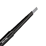 Eye Embrace Warm Betty: Light Gray Eyebrow Pencil - Waterproof, Double-Ended Automatic Angled Tip & Spoolie Brush, Cruelty-Free