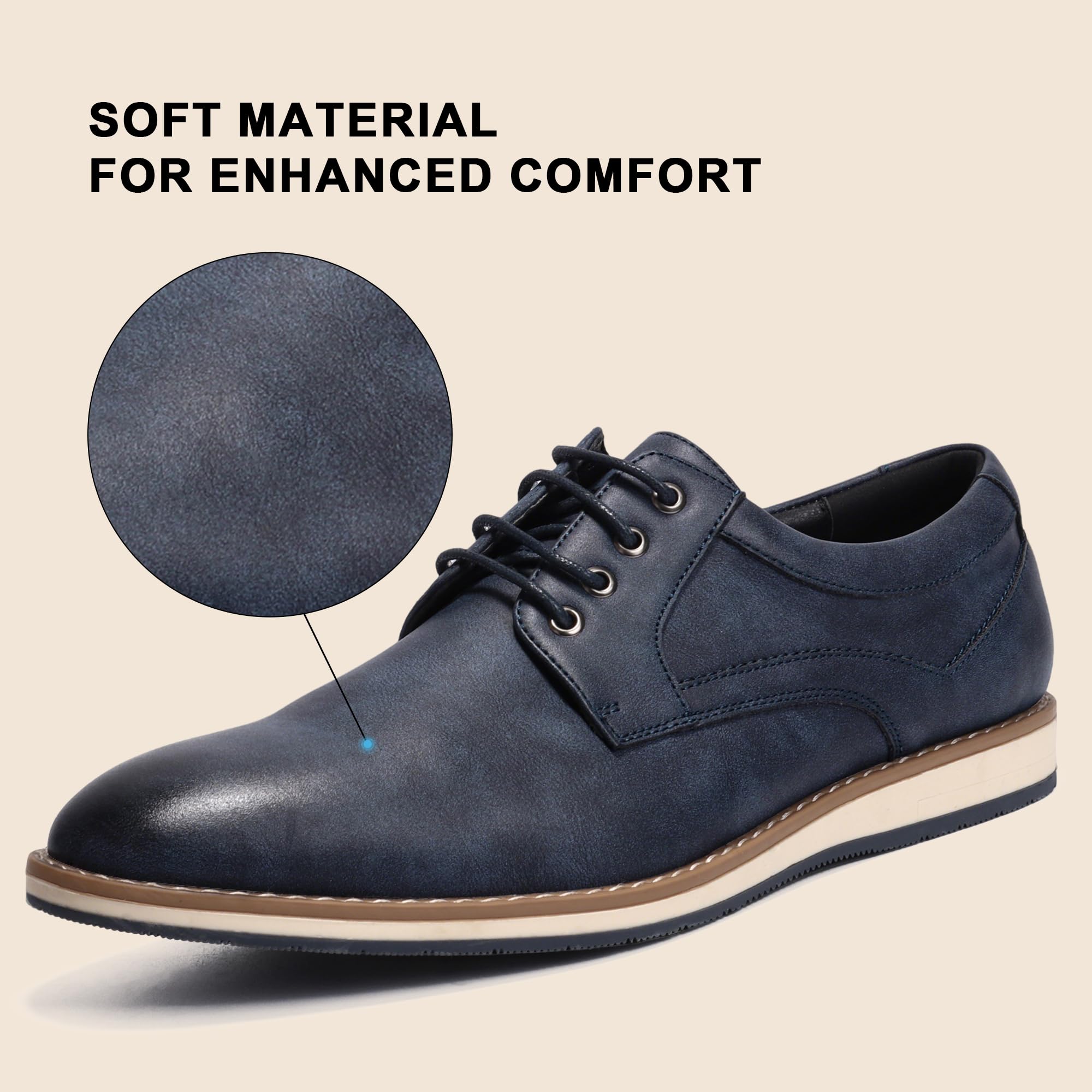 Zapatos de vestir casuales para hombre, estilo Oxford