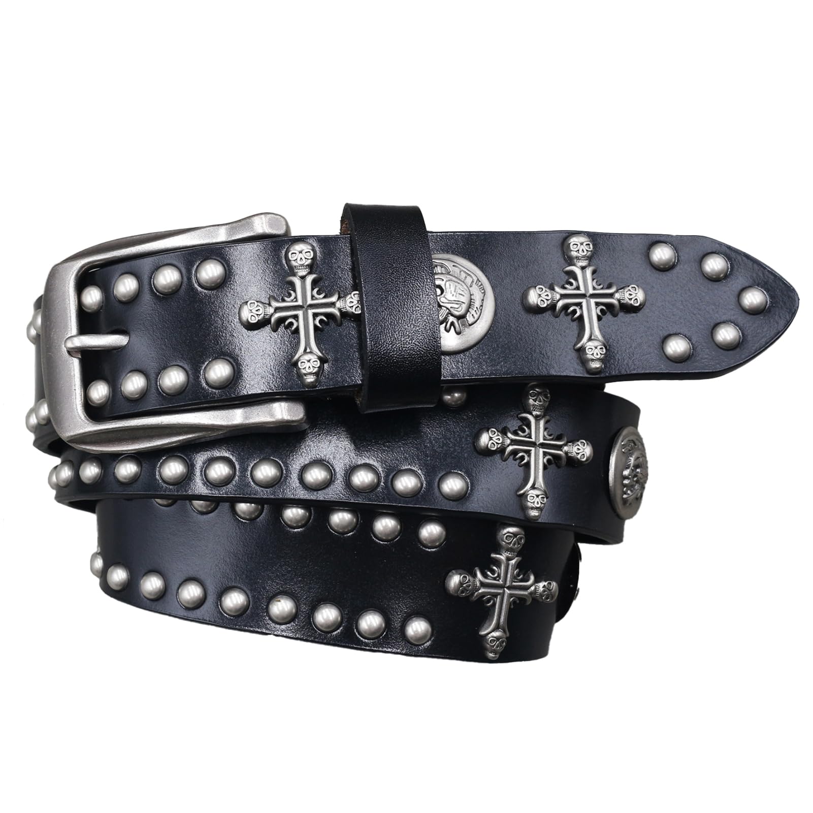 CINTURE 1 FILA BORCHIE PIRAMIDE - Carnaby Rock Shop - Foto 10