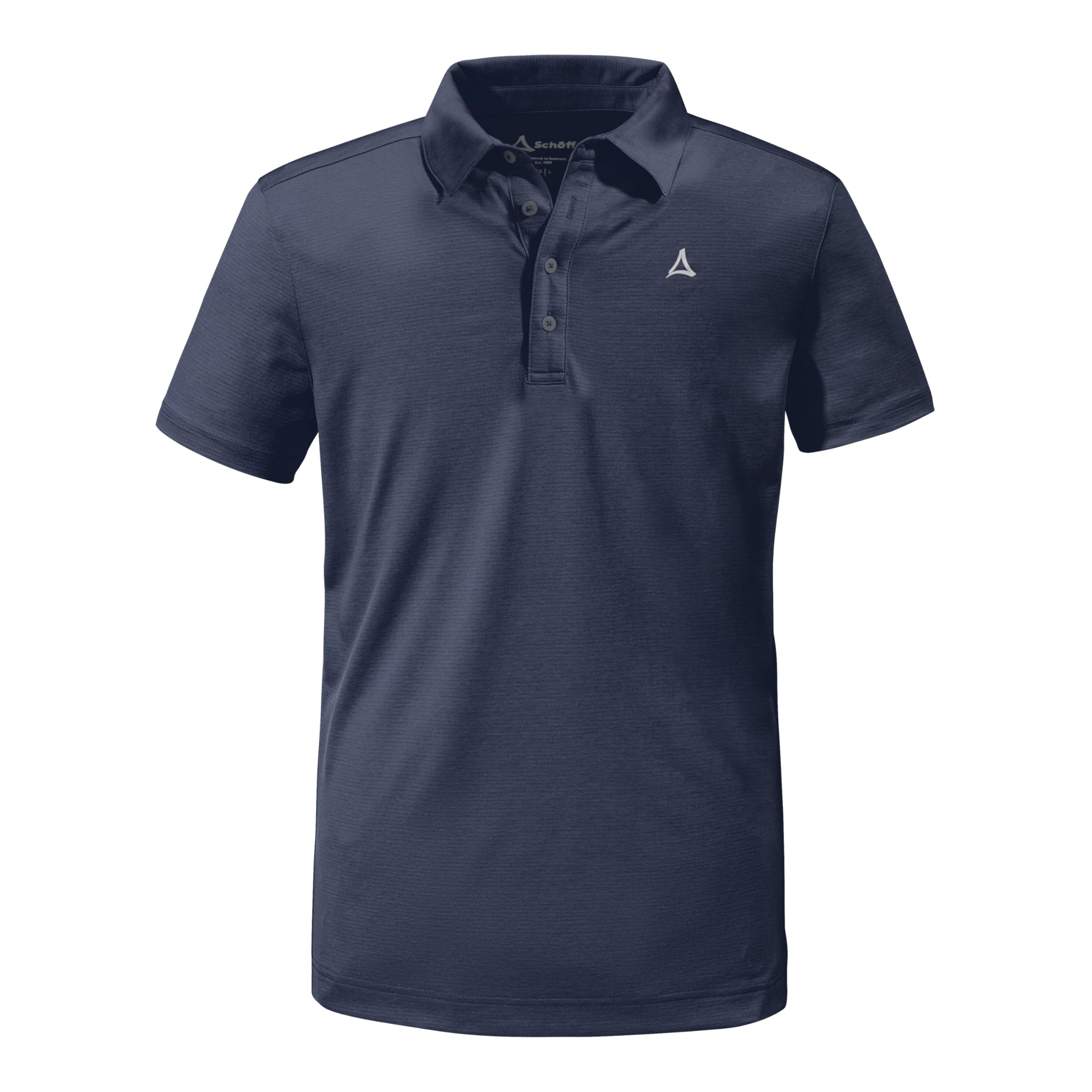 Schöffel Men's CIRC Polo Shirt Tauron M, Circular Hiking Shirt, Quick-Drying, Lightweight Polo Shirt with Almost 100% Recyclability