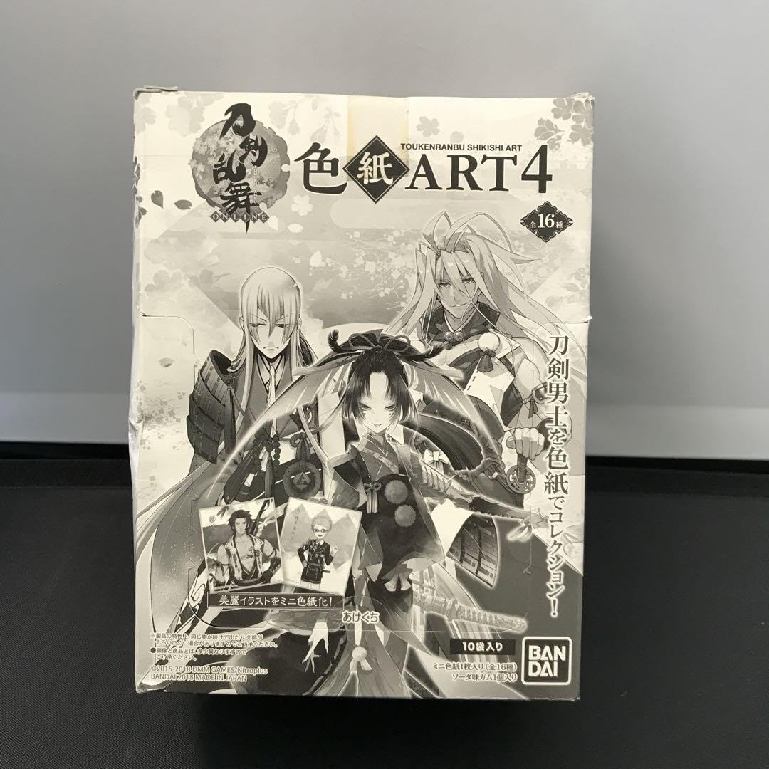Amazon.co.jp: 刀剣乱舞-ONLINE- 色紙ART4 10個入りBOX : 文房具 