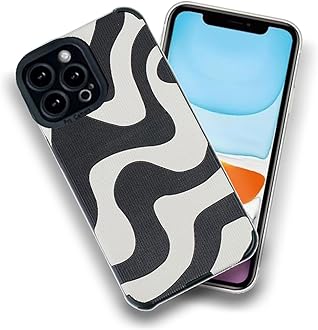 A rtistque Zebra Print Silicone Stylish Back Cover Case for iPhone 11 Pro Max | Shockproof TPU | Soft Flexible with Camera Protection | iPhone 11 Pro Max Back Cover- Black & White
