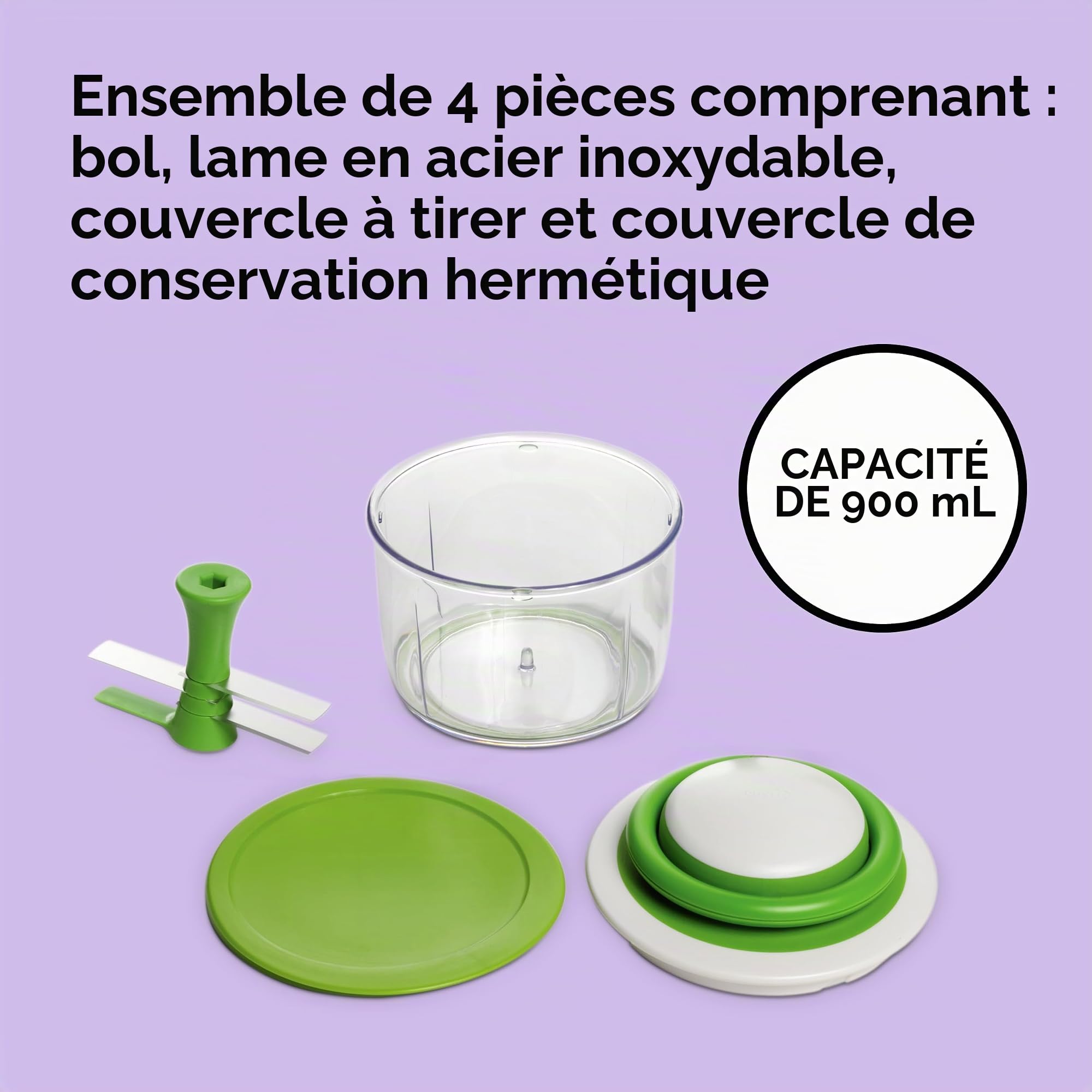 Chef'n 015604 Chopper, 1 - Pack, Green