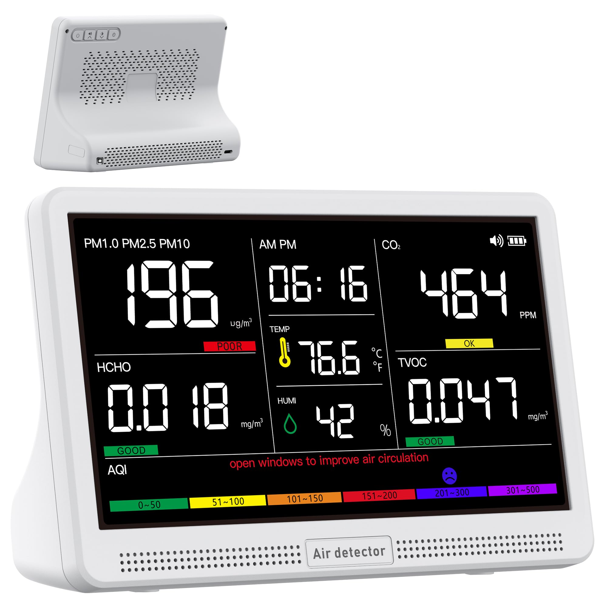bonoch AirSentry 16-in-1 Air Quality Monitor