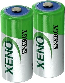 Xeno XL-055F ER14335 2/3AA STD 3.6V Lithium Thionyl Chloride Battery 2-Pack