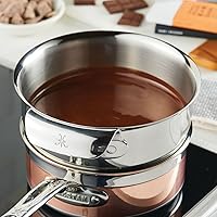 Vista 4 de Hestan Provisions: juego de cuencos de acero inoxidable de 3 piezas, 1.5 cuartos de galón, 3 cuartos de galón y 4.75 cuartos de galón, diseño anidado