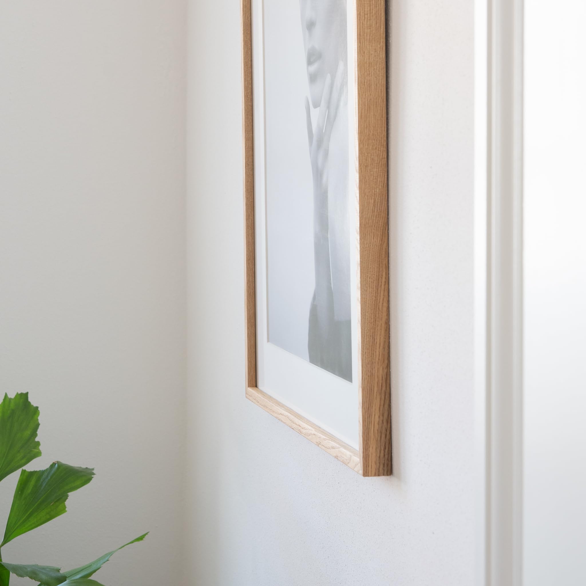 DÖRR Bilderrahmen Oakwood Flat 50x70 Hellbraun, Fotos, Poster, Urkunden
