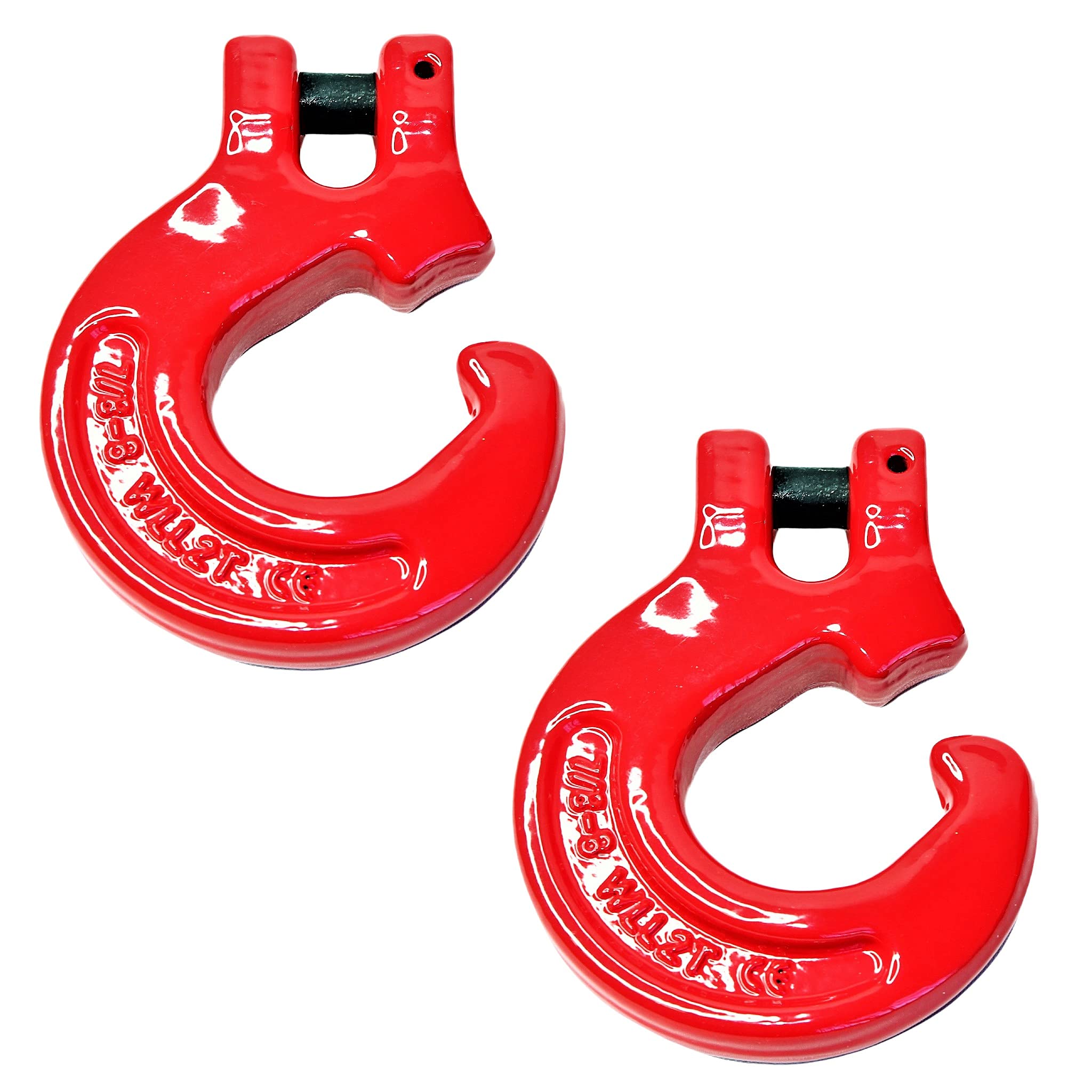 (Pack of 2) 5/16" G80 Logging Chain Choker Hook with 2 Tons 4400 Lbs Working Load Limit-image-24