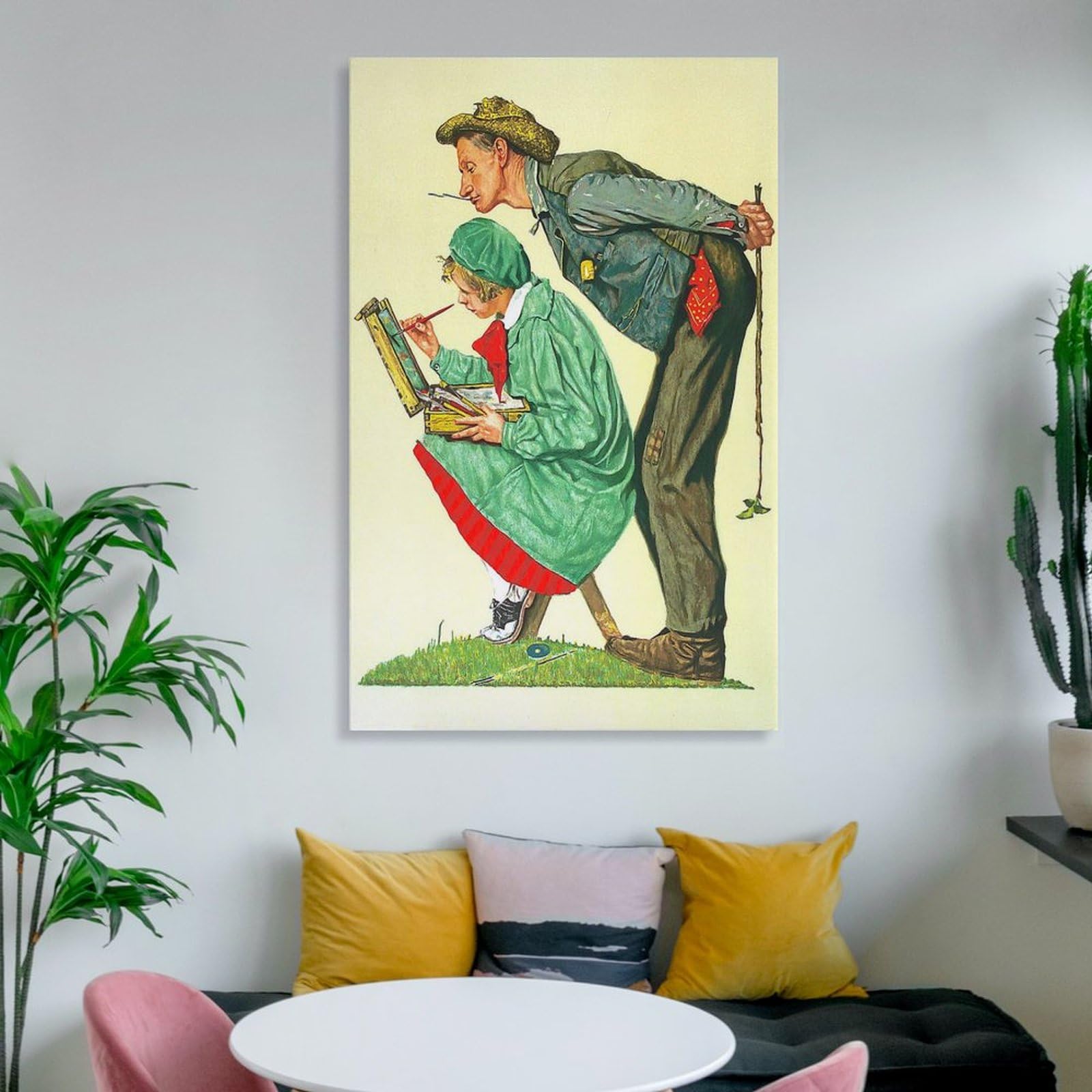 Amazon.co.jp: Norman Rockwell ノーマン・ロックウェル 絵画 ポスター