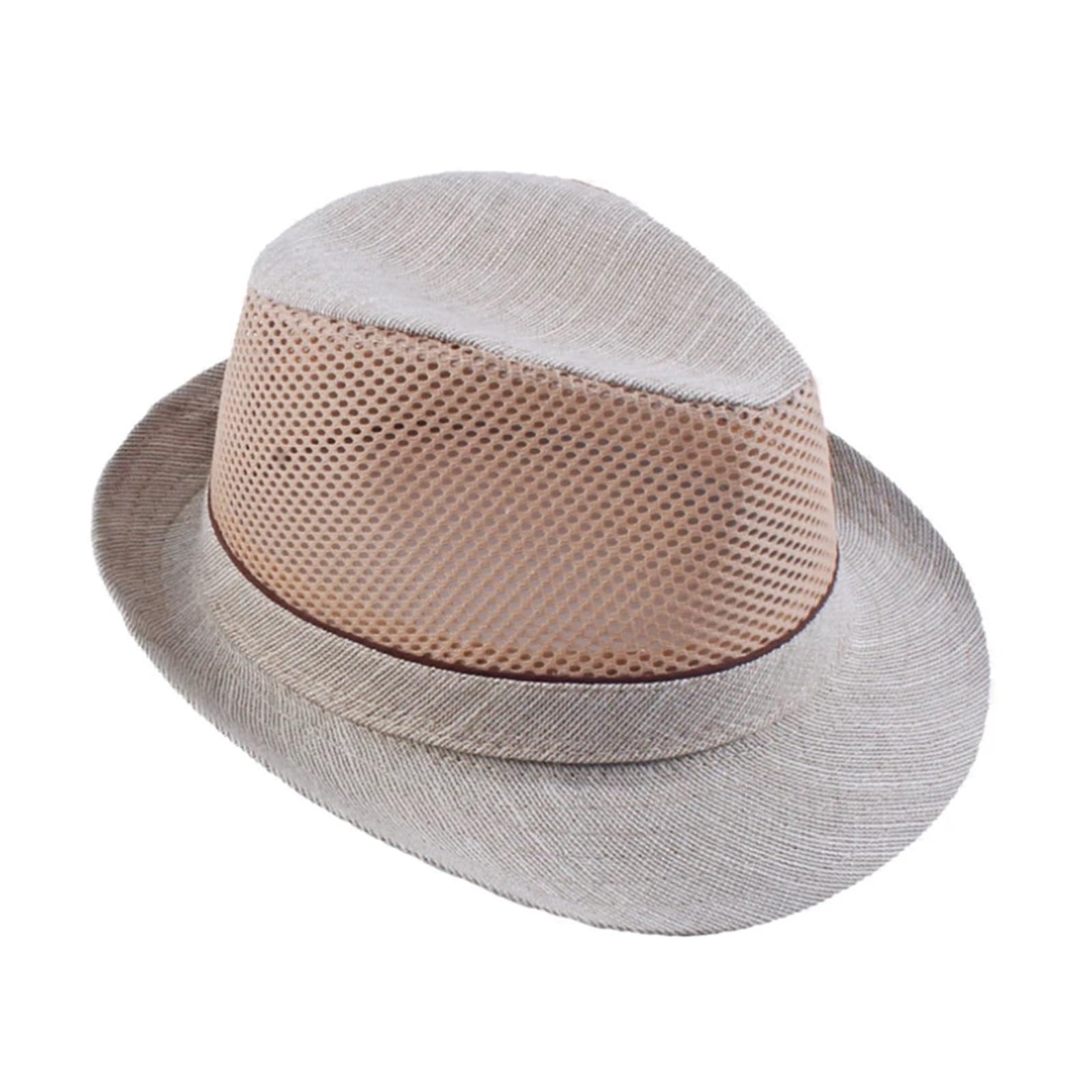 Cappello da Sole Estivo Cappello da Sole Estivo in Rete da Uomo con Protezione Solare e Viaggio in Spiaggia in Poliestere con Visiera Traspirante