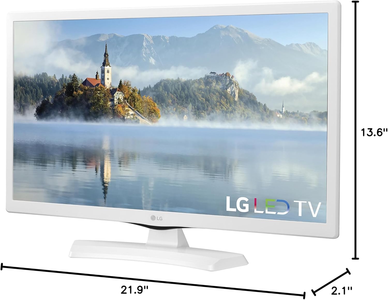 LG Electronics 24LJ4540-WU 24-Inch 720p LED HD TV, white