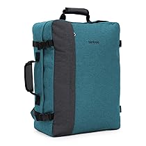 Hauptstadtkoffer Blnbag M3 Zaino da Cabina Unisex-Adulto, Zaino per Bagaglio a Mano Easyjet, Zaino da Viaggio con Scomparto per Laptop da 17 pollici, 35lt, Verde(Aquamarine)