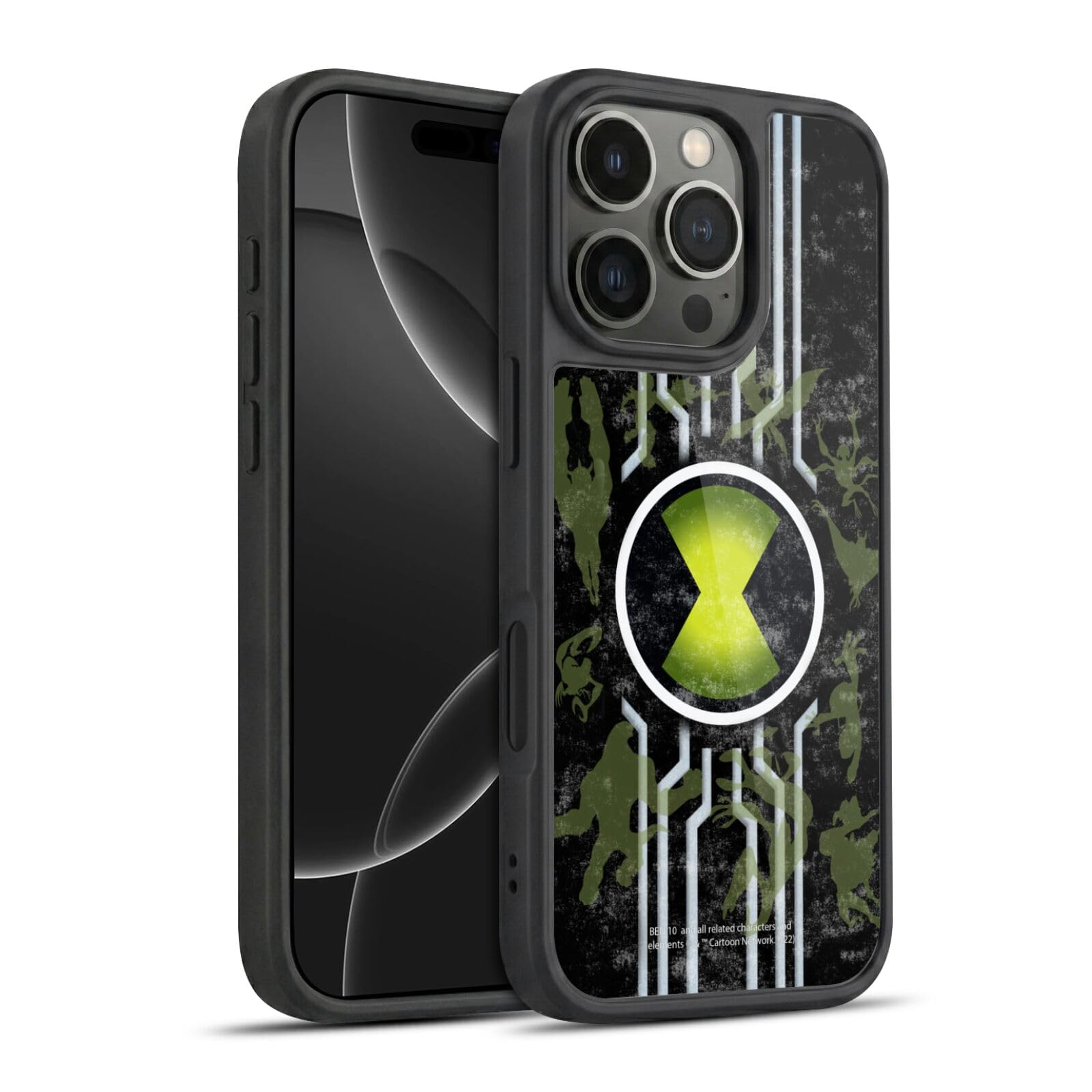 Ben 10 Coque Omnitrix iPhone 16 Pro Head Case Designs en Gel - 8