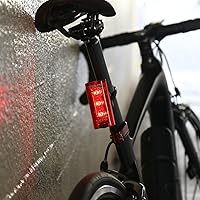 Vista 8 de CATEYE - Luz trasera LED trasera cinética ajustada para bicicleta (cinética ligera)