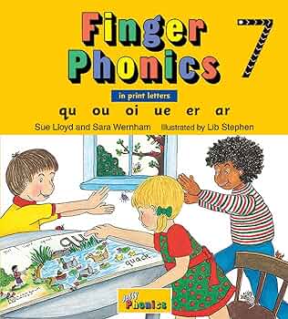 Finger Phonics 1〜7 Jolly Phonics Finger Phonics 1-7 Big Books - Theodist
