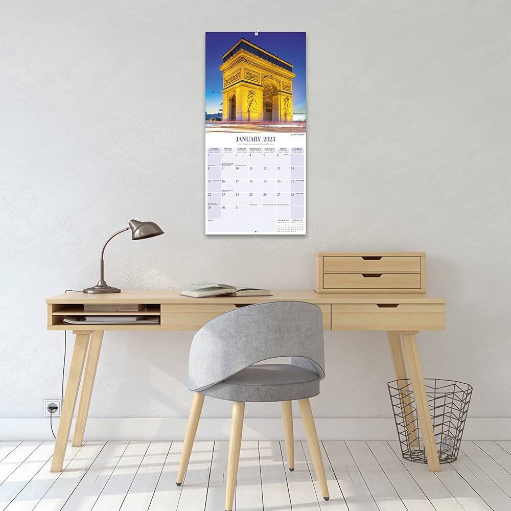 Paris カレンダー 2022 Amazon.co.jp: Paris 2022 Wall Calendar Square (パリ