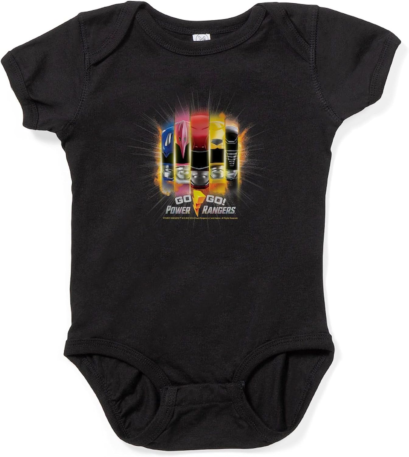 CafePress Go Go Power Rangers Cute Infant Bodysuit Baby Romper