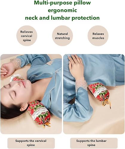 Miniatura 5 de 2 herramientas de masaje, martillo de masaje manual de ajenjo corporal y almohada de ajenjo, drenaje linfático, alivio del dolor y el estrés para