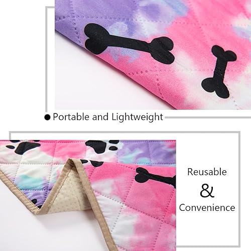 Miniatura 4 de SPXTEX Almohadillas para jaulas para perros, alfombras lavables para perros, almohadillas antideslizantes para orina de cachorros para perros