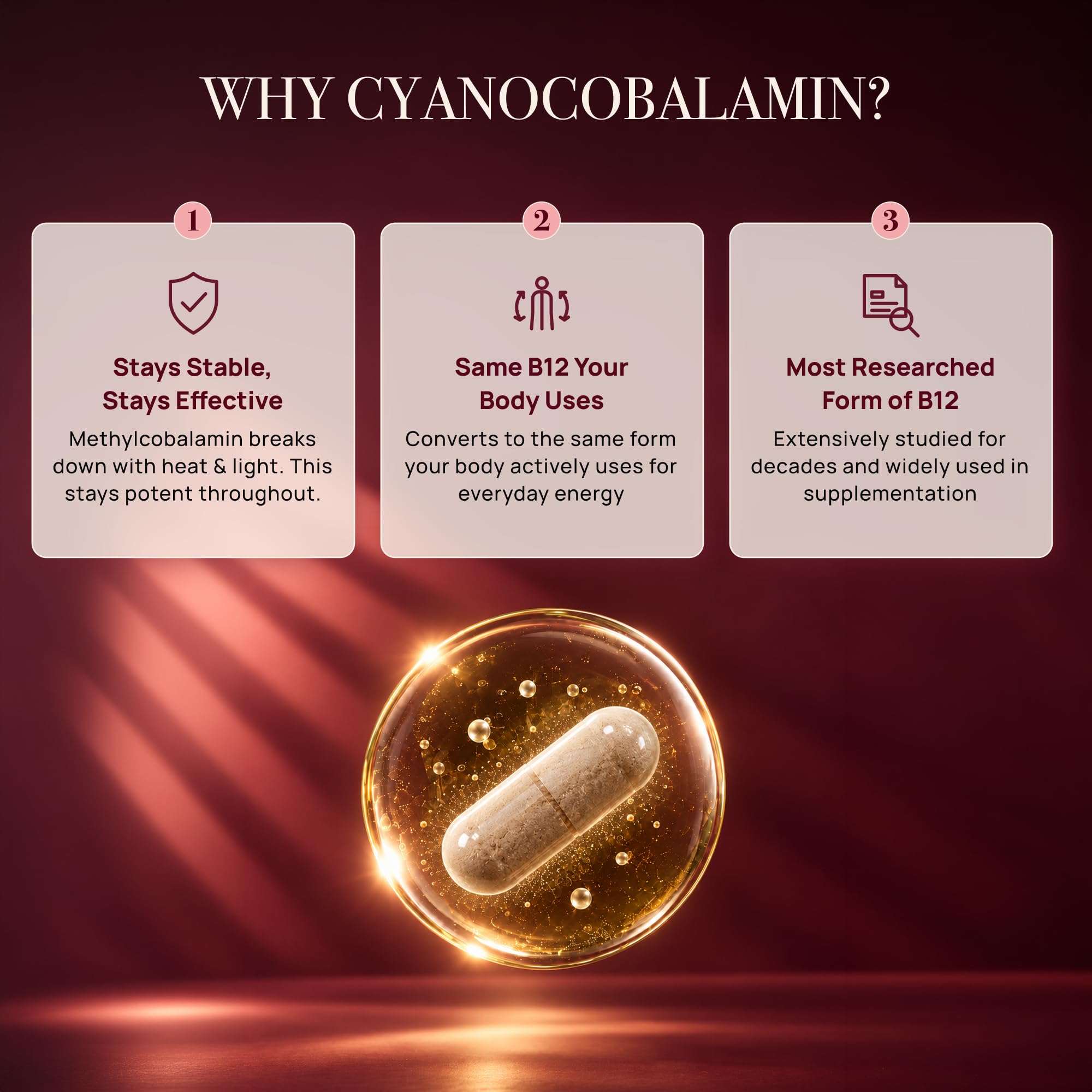 Rasayanam Plant-Based Vitamin B12 | 100% Vegan Vitamin B12 | Enriched with 7 Superfoods like Moringa, Amla & More | Supports Energy, Nerve Health & Brain Function | 120 Veg Capsules — Amazon image 4